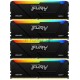 Оперативная память Kingston DDR4 4x8GB 3200MHz KF432C16BB2AK4/32 Fury Beast RGB RTL Gaming PC4-25600 CL16 DIMM 288-pin 1.35В dual rank с радиатором Ret