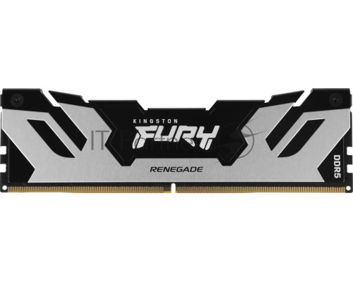 Оперативная память Kingston DDR5 24GB 7200MHz Kingston KF572C38RS-24 Fury Renegade Silver/Black RTL Gaming PC5-57600 CL38 DIMM 288-pin 1.45В single rank с радиатором Ret