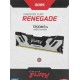 Оперативная память Kingston DDR5 24GB 7200MHz Kingston KF572C38RS-24 Fury Renegade Silver/Black RTL Gaming PC5-57600 CL38 DIMM 288-pin 1.45В single rank с радиатором Ret
