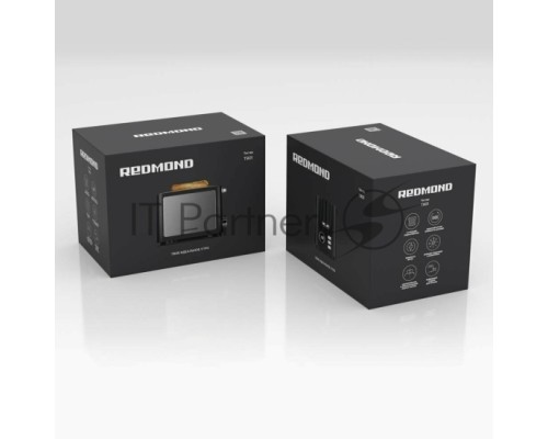Тостер Redmond T901 900Вт черный