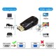 Переходник аудио-видео Premier 5-983AC HDMI (m)/VGA (f)/Jack 3.5 (f) белый