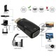 Переходник аудио-видео Premier 5-983AC HDMI (m)/VGA (f)/Jack 3.5 (f) белый