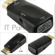 Переходник аудио-видео Premier 5-983AC HDMI (m)/VGA (f)/Jack 3.5 (f) белый