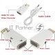 Переходник аудио-видео Premier 5-983AC HDMI (m)/VGA (f)/Jack 3.5 (f) белый