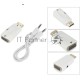 Переходник аудио-видео Premier 5-983AC HDMI (m)/VGA (f)/Jack 3.5 (f) белый