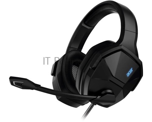 Наушники с микрофоном Acer OHW312 черный 2м мониторные USB оголовье (ZL.HDSEE.007)