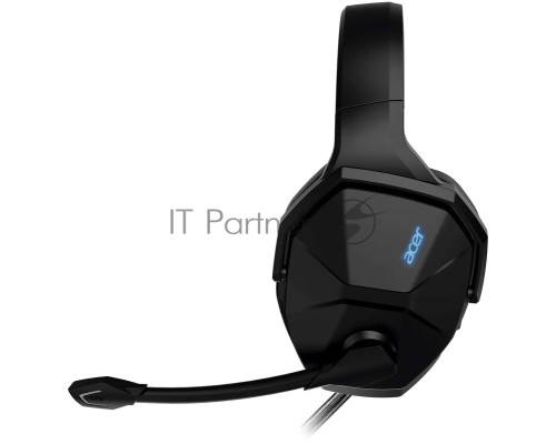 Наушники с микрофоном Acer OHW312 черный 2м мониторные USB оголовье (ZL.HDSEE.007)