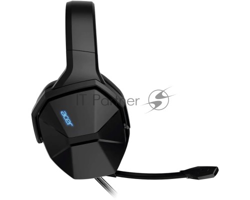 Наушники с микрофоном Acer OHW312 черный 2м мониторные USB оголовье (ZL.HDSEE.007)