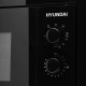 Микроволновая печь Hyundai HBW 2030 BG 20л. 1250Вт черный (встраиваемая)