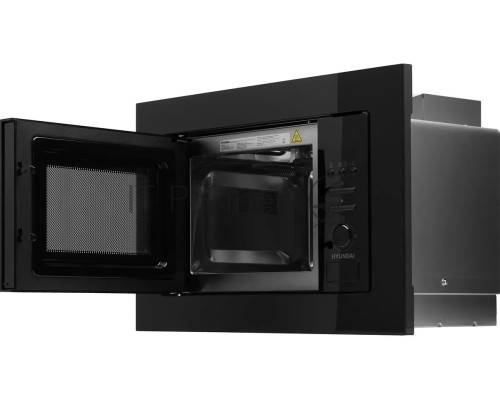 Микроволновая печь Hyundai HBW 2040 BG 20л. 800Вт черный (встраиваемая)