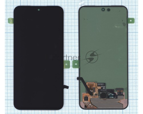 Дисплей для Samsung Galaxy S23 FE SM-S711B в сборе с тачскрином, черный orig
