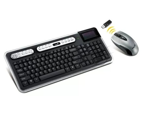 Клавиатура Genius SlimStar 820, {Черный, проводная, USB, 104 клавиши} [31310055402]