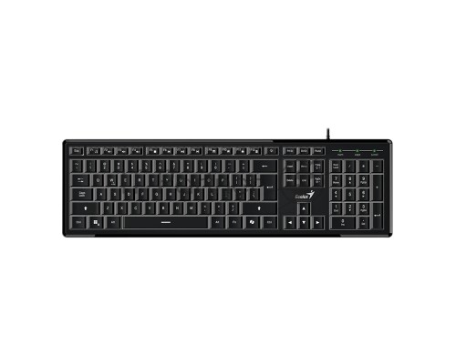 Клавиатура Genius SlimStar 820, {Черный, проводная, USB, 104 клавиши} [31310055402]