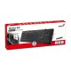 Клавиатура Genius SlimStar 820, {Черный, проводная, USB, 104 клавиши} [31310055402]