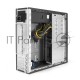Корпус Desktop ExeGate MI-641-01C-TPS350 (mini-ITX/mATX, БП TPS350 с вент. 8см, 2*USB+2*USB3.0+TypeC, HD аудио, черный)