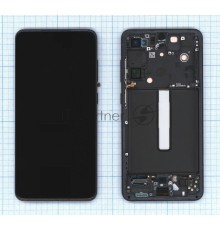Дисплея для Samsung Galaxy S21 FE 5G SM-G990B в сборе с тачскрином ServicePack, серый (GH82-26414A)