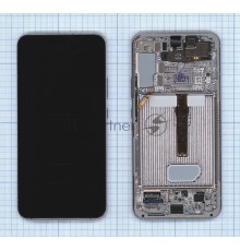 Дисплея для Samsung Galaxy S22 Plus SM-S906B в сборе с тачскрином ServicePack, голубой (GH82-27500B)