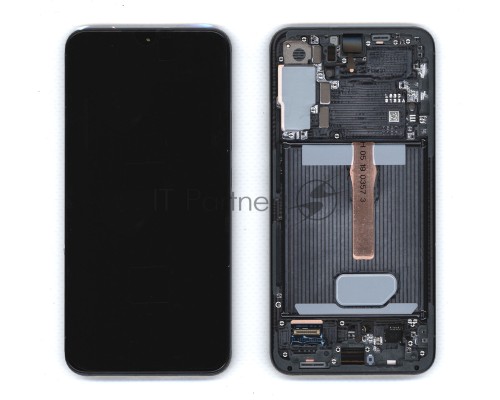 Дисплея для Samsung Galaxy S22 Plus SM-S906B в сборе с тачскрином ServicePack, зеленый (GH82-27500C)