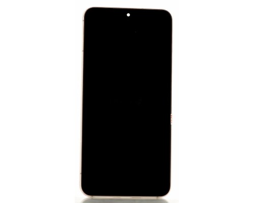Дисплея для Samsung Galaxy S22 SM-S901B в сборе с тачскрином ServicePack, белый (GH82-27520B)