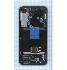 Дисплея для Samsung Galaxy S22 SM-S901B в сборе с тачскрином ServicePack, серый (GH82-27520E)