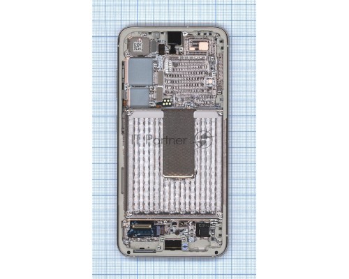 Дисплея для Samsung Galaxy S23 5G 2023 SM-S911B в сборе с тачскрином ServicePack, бежевый GH82-30480B