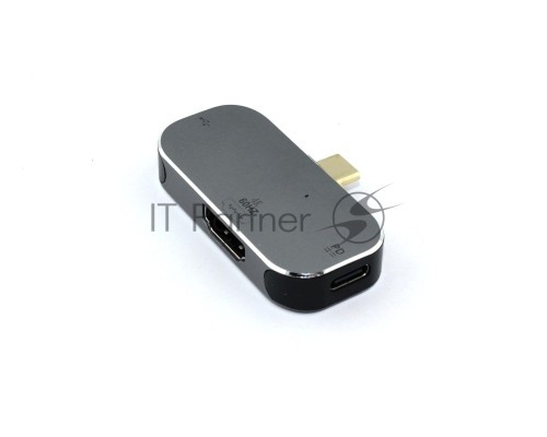 Адаптер Type C на HDMI + USB + PD