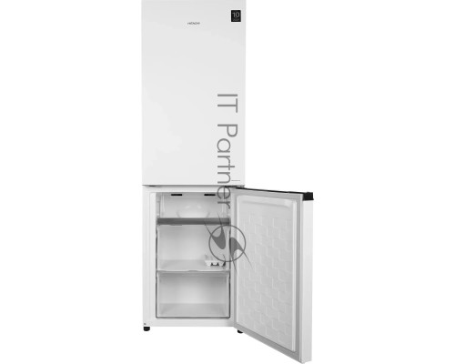 Холодильник Hitachi R-B410PUC6 PWH белый двухкамерный 215/105л морозилка снизу, No Frost