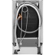 Встраиваемая узкая посудомоечная машина Electrolux KEAC3200L, загрузка на 10 комплектов посуды