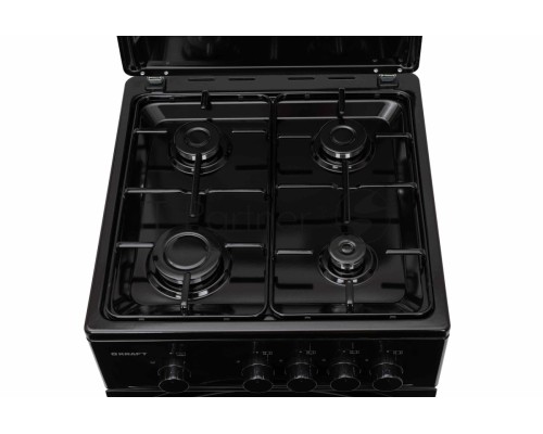 Газовая плита Kraft KF-FSK5301GBL черный