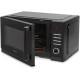Микроволновая печь Hyundai HYM-D3012 черный 25л 800Вт кнопки, поворотный механизм