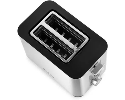 Тостер Kitfort КТ-6099 850Вт нержавеющая сталь/черный