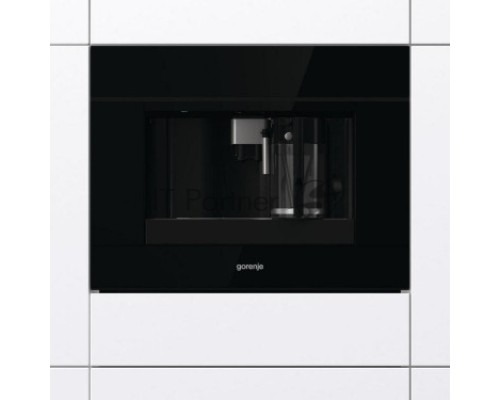 Кофемашина встраиваемая Gorenje CMA9200BG черный, исп. кофе - зерновой, 1.8 л, 1350 Вт, 15 Бар.