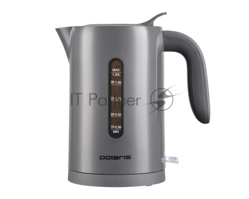 Чайник электрический Polaris PWK 1220C Water Way Pro 1.2л. 2200Вт серый корпус: пластик (PWK 1220C)