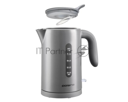 Чайник электрический Polaris PWK 1220C Water Way Pro 1.2л. 2200Вт серый корпус: пластик (PWK 1220C)