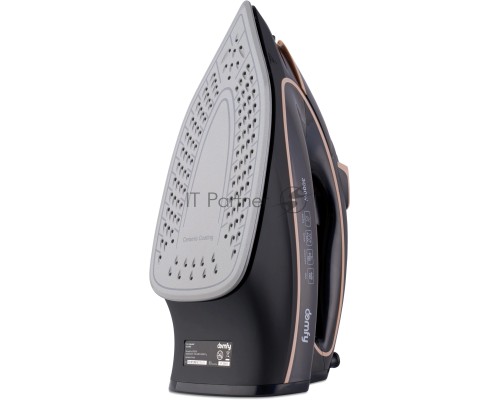 Утюг Domfy DSC-EI901 3000Вт черный/золотистый