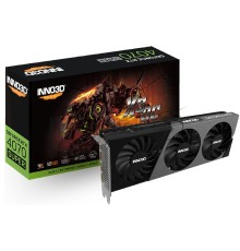 Видеокарта INNO3D RTX 4070 Super X3 OC//RTX4070, HDMI, DP*3, 12G,D6X