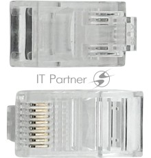 Коннектор Buro (BU-CONRJ45-50PCS) RJ45 прозрачный (упак.:50шт)