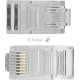 Коннектор Buro (BU-CONRJ45-50PCS) RJ45 прозрачный (упак.:50шт)
