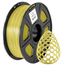 Пластик для принтера 3D Cactus CS-3D-PETG-1KG-T-YELLOW PETG d1.75мм 1кг 1цв.