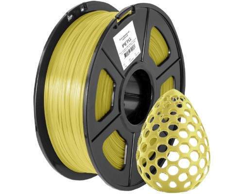 [расходные материалы] Пластик для принтера 3D Cactus CS-3D-PETG-1KG-T-YELLOW PETG d1.75мм 1кг 1цв.