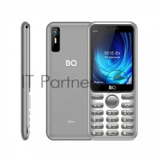 Мобильный телефон BQ 2833 Slim Gray. MTK 6261 D, 0, 32 Mb, 32 Mb, 2G GSM 850/900/1800/1900 Экран: 2.8 