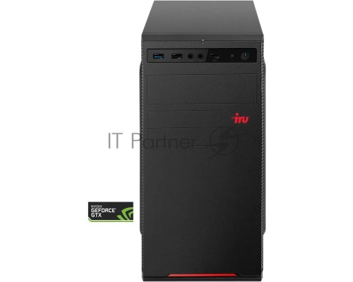 Компьютер IRU Home 310H6SE MT Cel G6900 (3.4) 8Gb SSD256Gb UHDG 710 Free DOS GbitEth 400W черный (2023015)