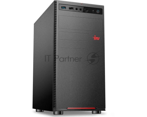 Компьютер IRU Home 310H6SE MT Cel G6900 (3.4) 8Gb SSD256Gb UHDG 710 Free DOS GbitEth 400W черный (2023015)
