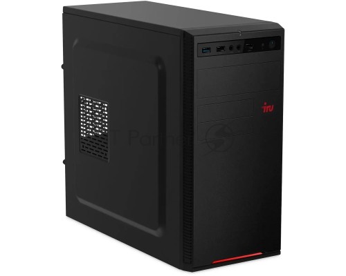 Компьютер IRU Home 310H6SE MT Cel G6900 (3.4) 8Gb SSD256Gb UHDG 710 Free DOS GbitEth 400W черный (2023015)