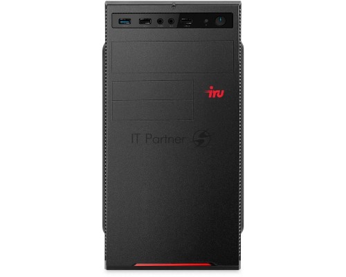 Компьютер IRU Home 310H6SE MT Cel G6900 (3.4) 8Gb SSD256Gb UHDG 710 Free DOS GbitEth 400W черный (2023015)
