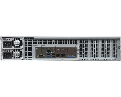 Сервер IRU Rock S2208P 1x6240 8x32Gb 1x500Gb M.2 SSD С621 AST2500 2xGigEth 2x1000W w/o OS (2023194)