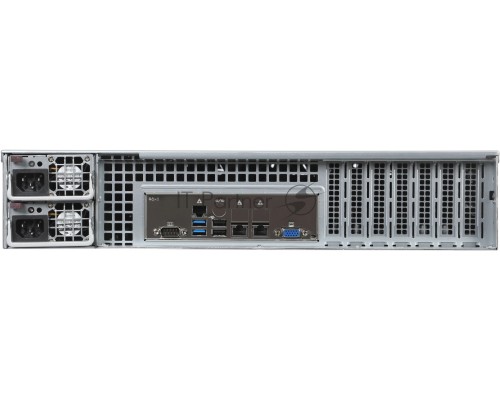 Сервер IRU Rock S2208P 1x6240 8x32Gb 1x500Gb M.2 SSD С621 AST2500 2xGigEth 2x1000W w/o OS (2023194)