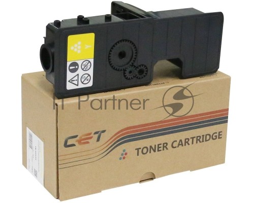 Картридж лазерный CET (PK208) TK-5240Y CET8996Y Yellow (45 г. 3000 стр.) для KYOCERA ECOSYS P5026cdn/M5526cdn