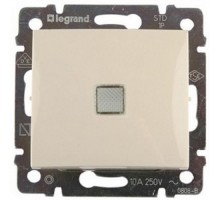 Legrand 774310 Выключатель Valena одноклавишный с подсветкой слоновая кость