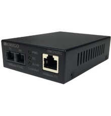 ORIGO OMCF02SC/A1A Медиаконвертер 100Base-TX / 100Base-FX (SC), 1310 нм, многомод, до 2 км
